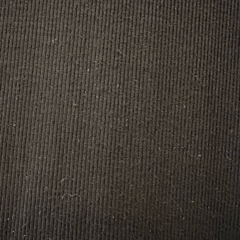 MICHAEL LAUREN BLACK RIBBED LONG SLEEVE T-SHIRT DRESS SIZE XS - Picture 2 of 7